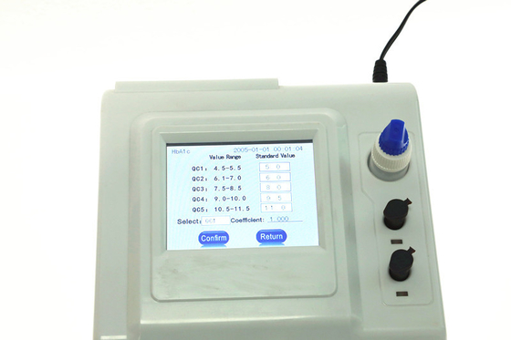 Analyseur semi automatique de CRP HbA1c/analyseur spécifique de protéine avec le contact d'affichage à cristaux liquides
