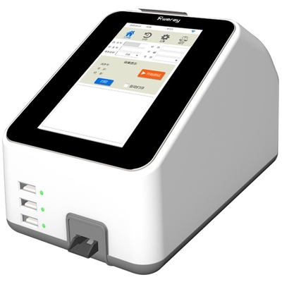 Analyseur immunologique de fluorescence complètement automatique approprié à l'hôpital de la Communauté