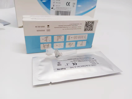 Essai rapide Kit Disposable d'écouvillon de collection d'individu d'antigène d'antigène rapide viral nasal d'essai