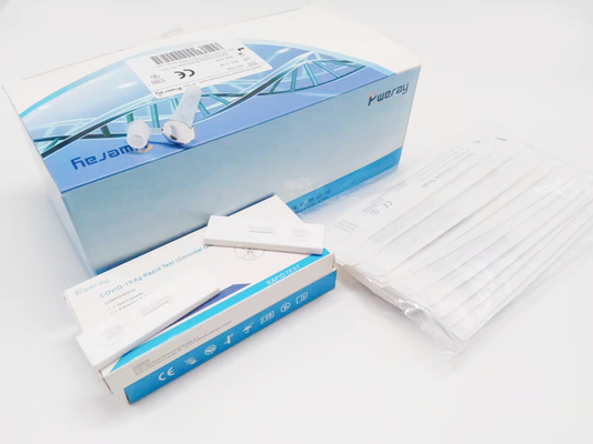 Sensibilité élevée de 15 de minutes de Covid 19 kits jetables diagnostiques d'essai