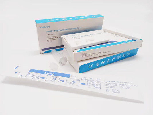 Utilisation à la maison de Covid d'approbation de FDA de kits rapides non envahissants d'essai
