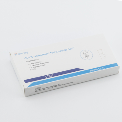 Or colloïdal Covid rapide 19 kits d'essai avec la certification de GV