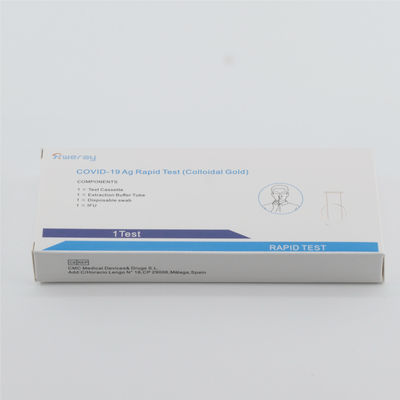 qualité  ISO Certified 15mins Rapid Covid 19 Test Kits Antigen Saliva Test Kit High Sensitivity usine