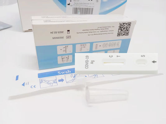 qualité  OEM ODM Welcome Swab Antigen Rapid Test 15 Minutes Disposable usine