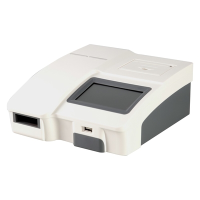 Analyseur quantitatif d'immunoessai d'or colloïdal complètement automatique écran tactile de 4,3 pouces