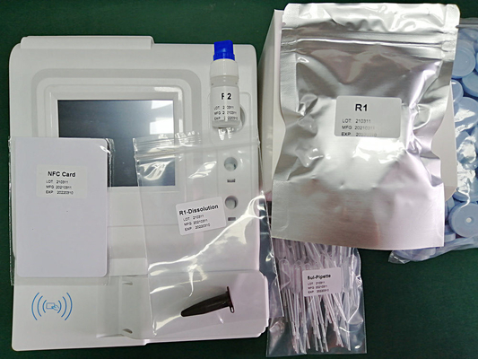 La prise de sang a entièrement automatisé l'analyseur Glycohemoglobin de Hba1c
