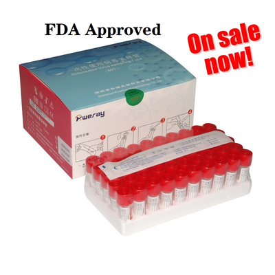écouvillon de l'ARN VTM Kit Nasal Nasopharyngeal Throat Nylon de collection de spécimen du virus 3ml