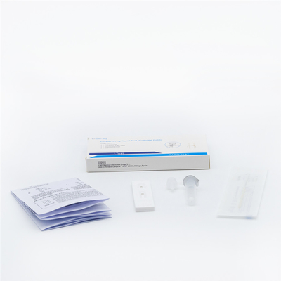 Essai rapide Kit Disposable de maladie AG de syndrôme respiratoire aigu grave 15 minutes