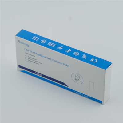 ODM d'OEM d'OEM d'essai d'antigène d'écouvillon de kit d'essai rapide d'anticorps de diagnostic in vitro d'or colloïdal