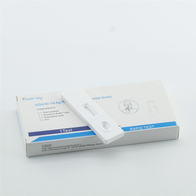 Utilisation à la maison de syndrôme respiratoire aigu grave d'essai rapide colloïdal approuvé par le FDA d'or