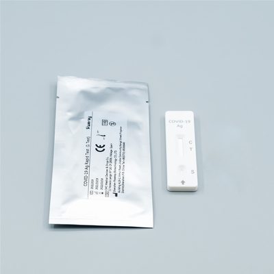 Kits rapides d'essai d'antigène jetable diagnostique, approbation colloïdale de GV de Kit With d'essai d'or