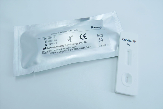 L'OIN a certifié l'essai rapide Kit High Sensitivity de salive d'antigène de kits d'essai de 15mins Covid 19