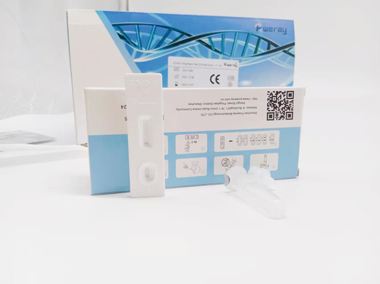 Diagnostic in vitro d'antigène d'approbation de la CE de kits rapides jetables d'essai