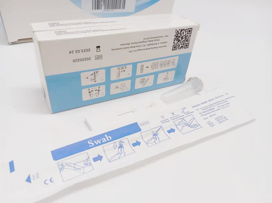 15 minutes pour obtenir à l'antigène de résultat les kits rapides d'essai pour SARS-CoV-2